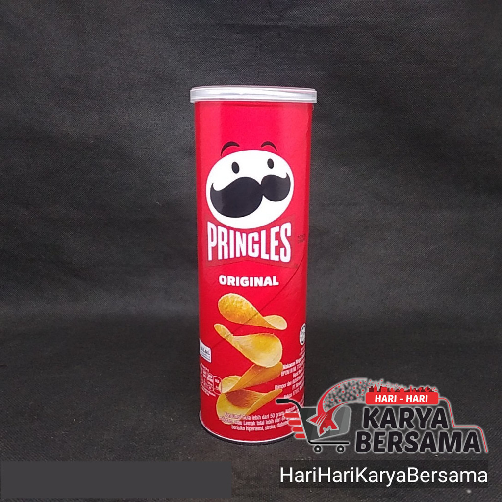 

MAKANAN RINGAN PRINGLES POTATO CRISPS ORIGINAL 102GR