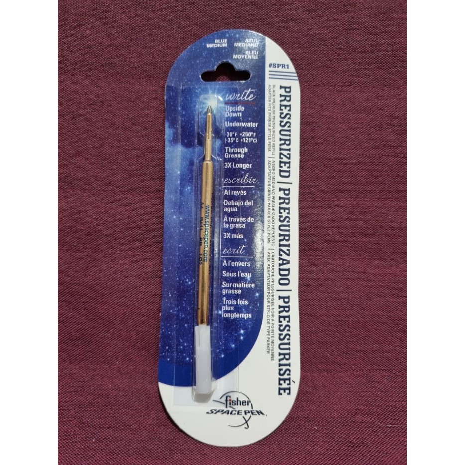 

[New]PROMO Fisher Space Pen Refill Parker Style - Blue Medium