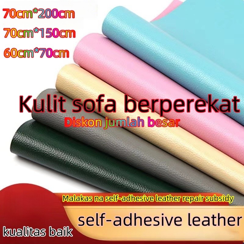 Stiker Sofa DIY untuk Memperbaiki Lubang dan Rusak Tas Sofa Kulit Pelapis Stiker Sofa Tempat Duduk S