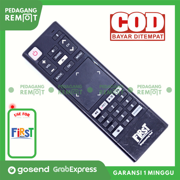 IRE-Remote Receiver STB Firstmedia PVR X1 4K Original [SIAP KIRIM]