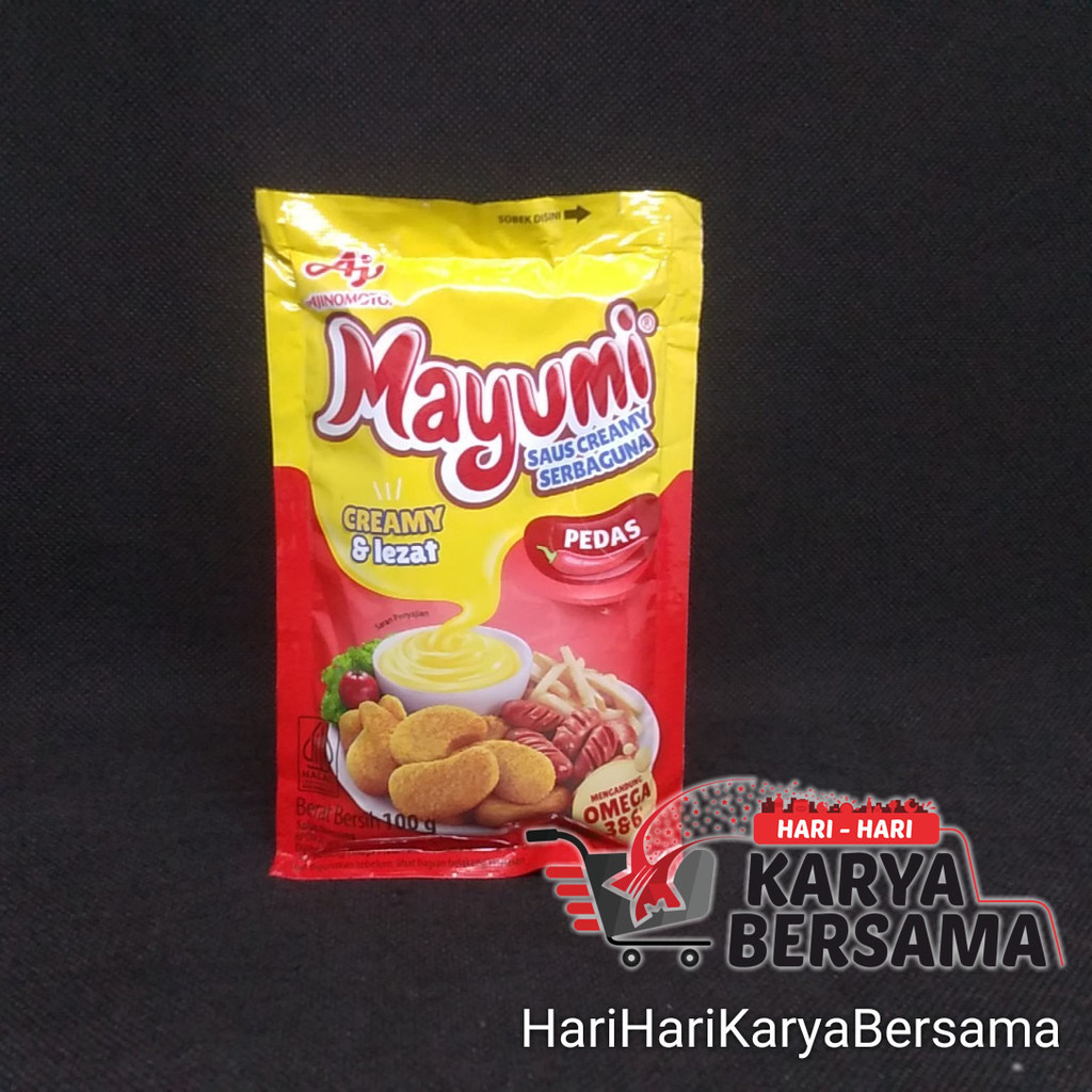 

MAYUMI SAUS CREAMY PEDAS SERBAGUNA 100GR