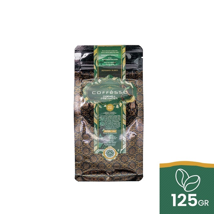 

Coffesso Soenda Preanger Coffee Bean - Biji Kopi 125gr
