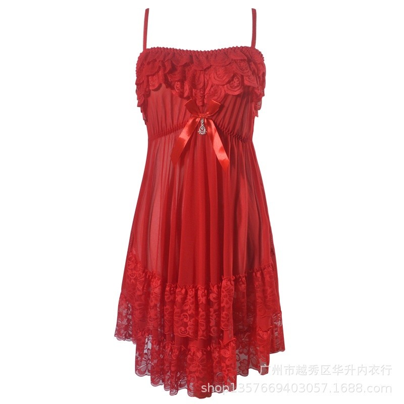 { Dejourney } Lingerie Gaun Nightwear Elegan Modern Looks Wanita Dewasa Transparan Bergairah Sexy