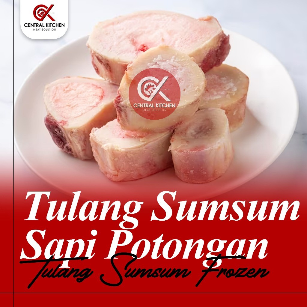 

Tulang Sumsum Sapi Potongan 500gr