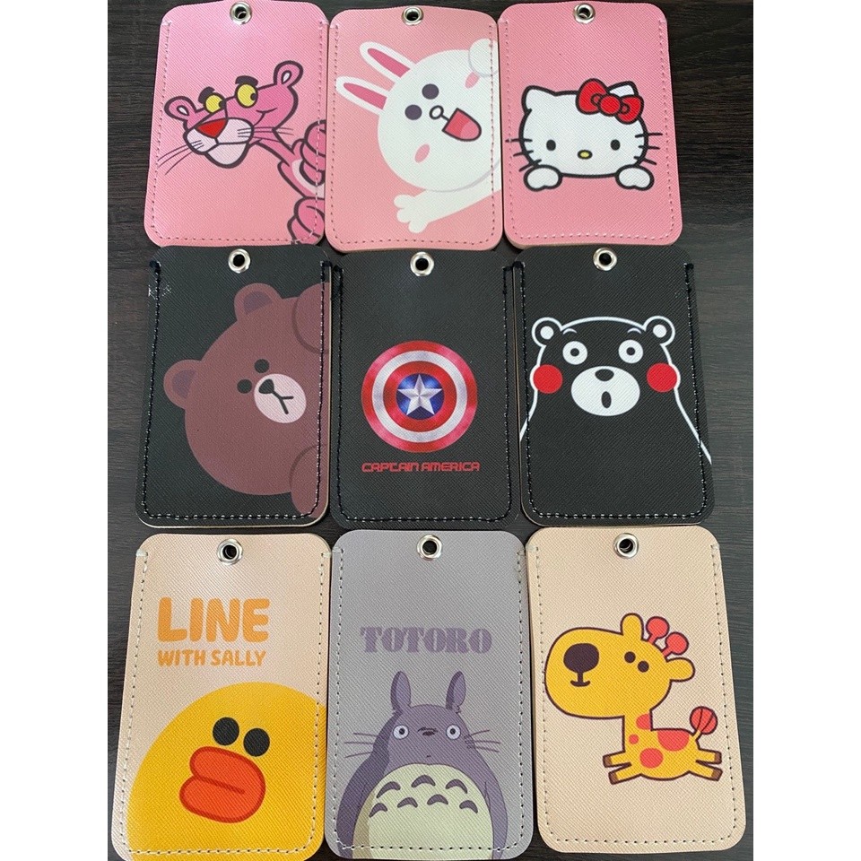 

Gantungan Kunci Name Tag Karakter Unik Lucu Brown