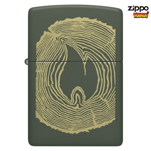 Zippo Wood Ring Black Matte - Zippo Lighter Original