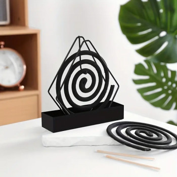 WOMLEX Tempat Obat Nyamuk Bakar Iron Mosquito Coil Holder Fireproof Triangle