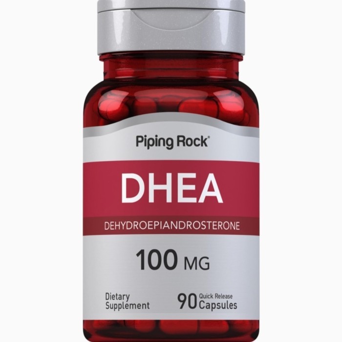 Pipingrock dhea 100 mg isi 90