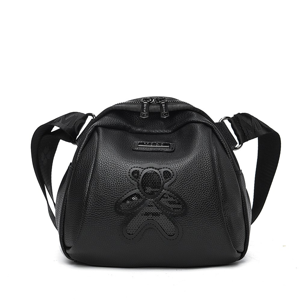 Modis dan Berkualitas Tas Ransel Wanita Bahan Kulit Sintetis yang Anti Air dengan Pengaman Anti-Mali