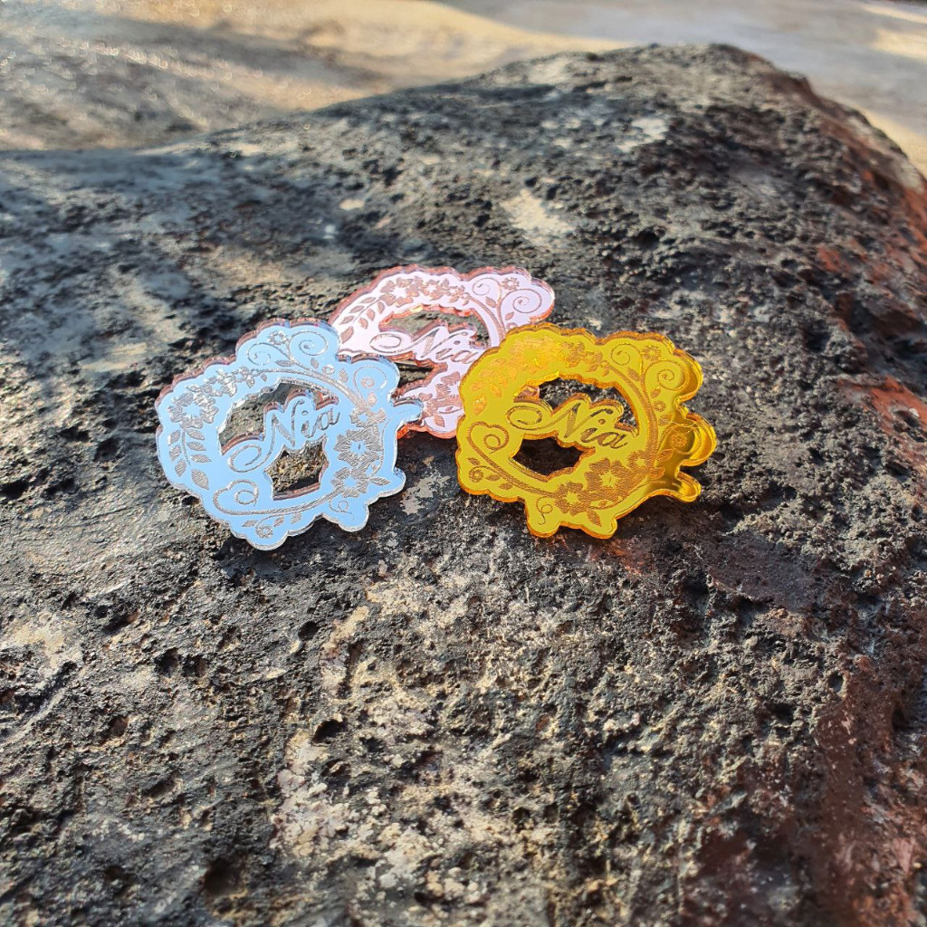 Paling Murah Bros Akrilik Bros Nama Bros Custom Nama Bros Nama Sendiri Bros Bunga Akrilik