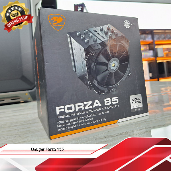 COUGAR FORZA 85 | CPU Cooler Intel AMD | HSF Cooler