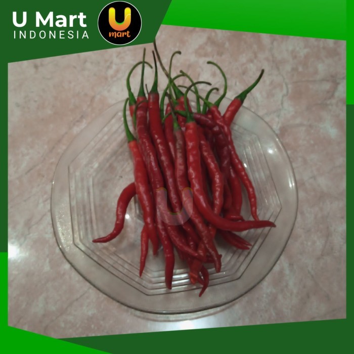 

U Mart - Cabai Merah Keriting 250 gram - Cabe Merah Keriting 250 gram
