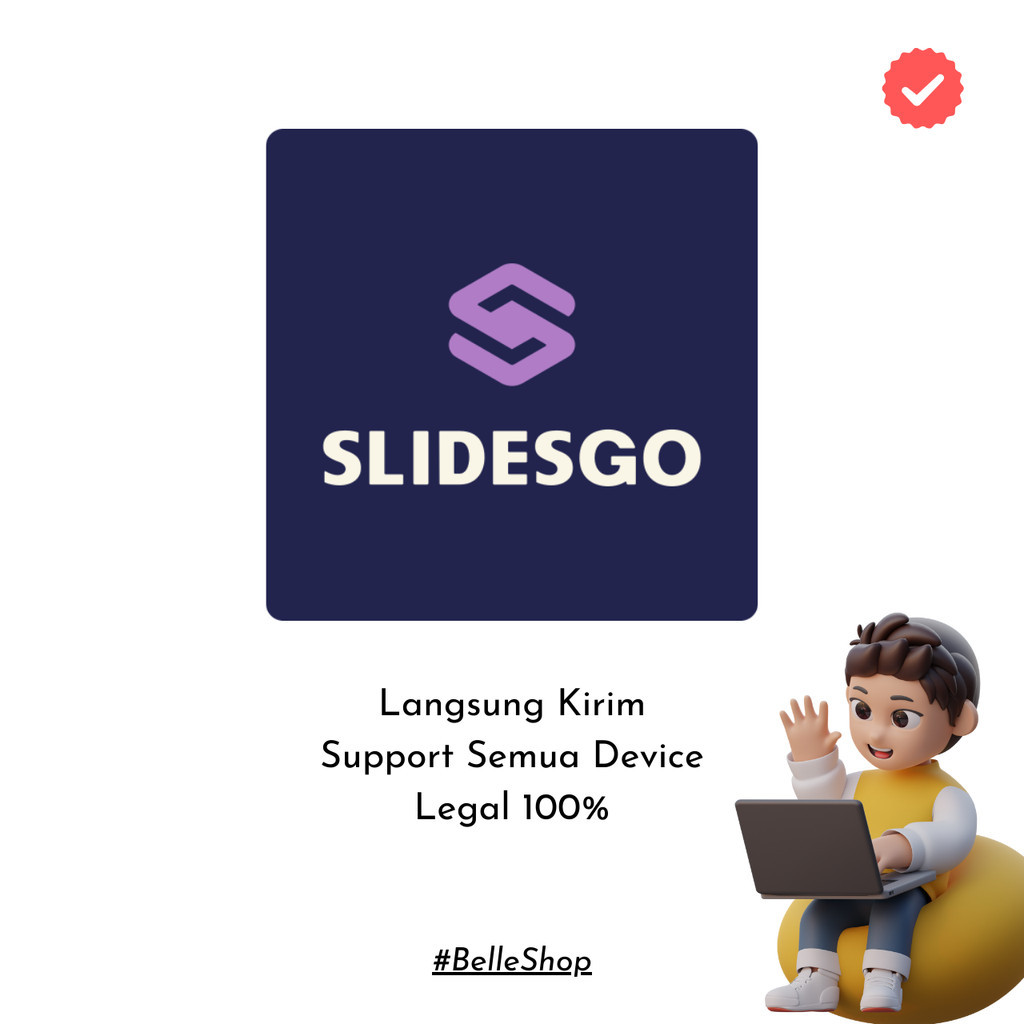 Akun SlidesGo Premium 1 Tahun Garansi Full Belle