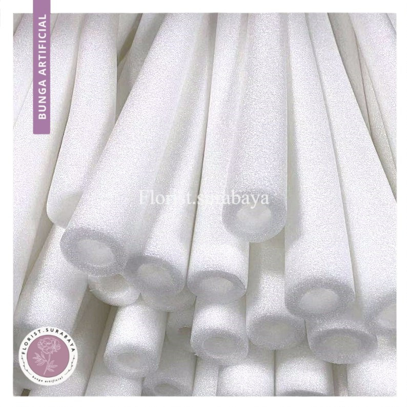 Foam Busa Bulat Putih Dekorasi 2 Meter Busa Bulat Elastis Busa Untuk Bunga Artificial Busa Dekorasi