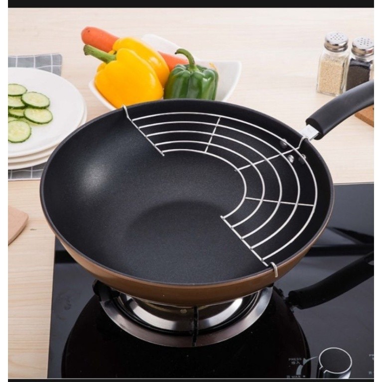 Rak tatakan peniris minyak Gorengan ukuran 32cm dan 30cm