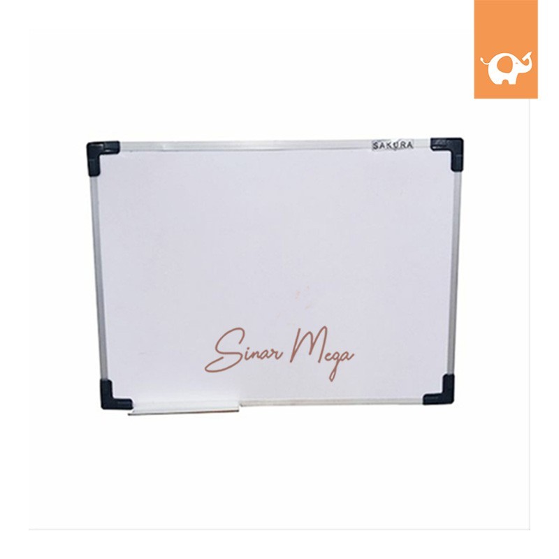 

Sakura Papan Tulis Putih Whiteboard 90x120cm Murah Berkualitas