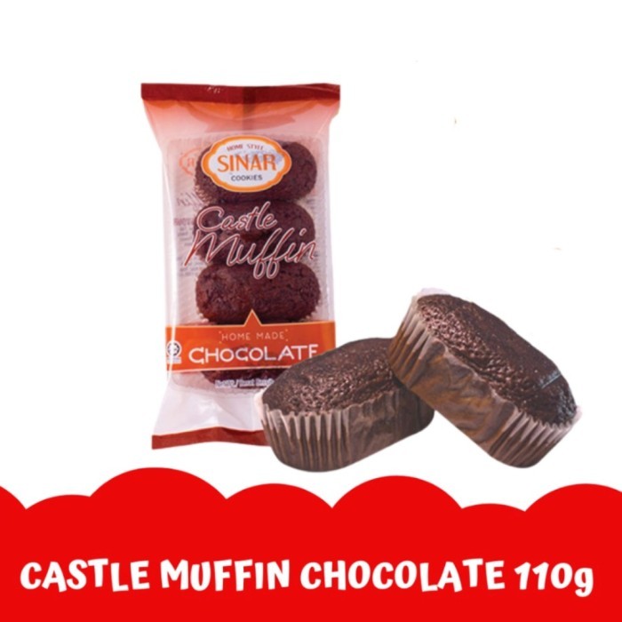 

New Item SINAR CASTLE MUFFIN CHOCOLATE 110G