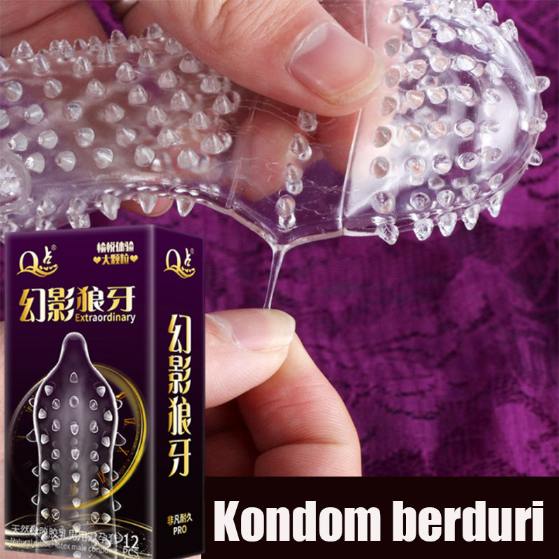 AL001 kondom kondombergerigi kondom tahan lama sutra kondom kondom tebal kondombergerigi tebal kondo
