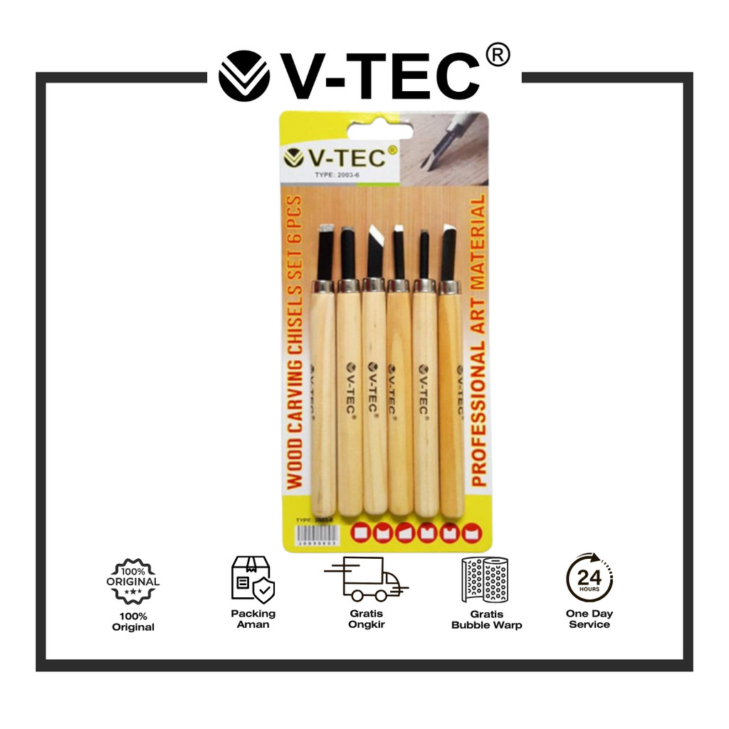 

V-TEC PISAU UKIR PAHAT KAYU KERAJINAN TANGAN TYPE 2003-6 // 2003-3 PAK