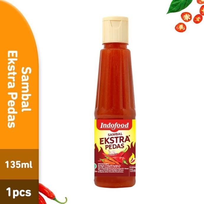 

NEW ITEM INDOFOOD SAMBAL EKSTRA PEDAS PET 135ML BAHAN MASAK