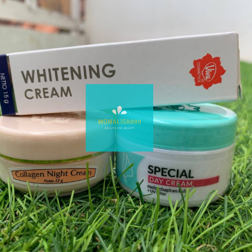 paket viva pencerah wajah/Paket 3in1 Viva/Viva Paket 3 in 1 Pencerah Kulit Wajah/penghilang flek hit