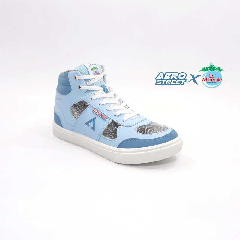 Aerostreet x Le minerale - Aerostreet Le Minerale Sepatu Sneakers Casual Sport Pria Wanita Limited E