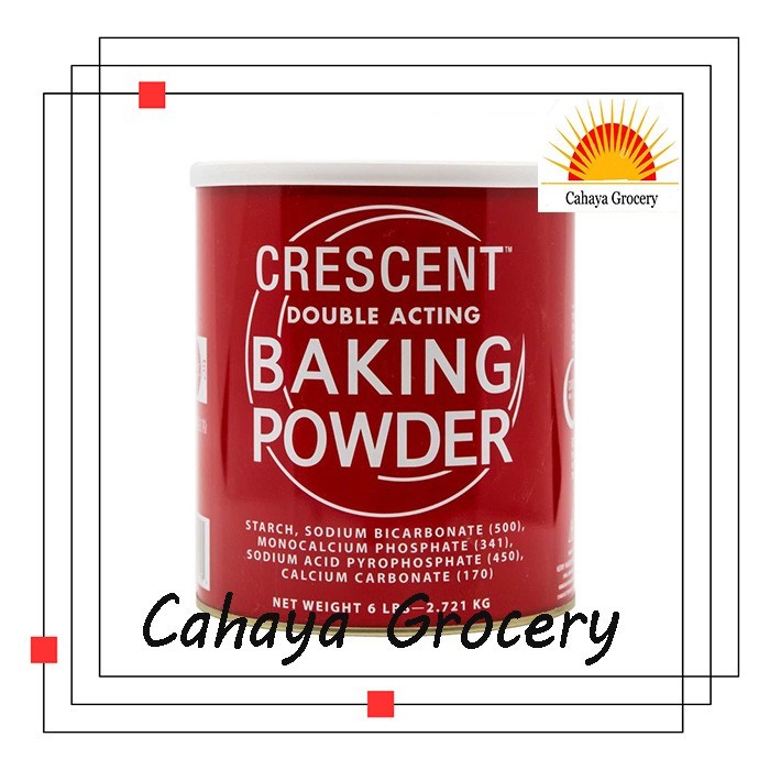 

Cresent Baking Powder Double Acting 2721Gr