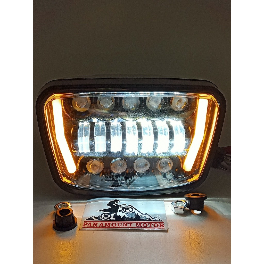 READY Headlamp daymaker LED rx king GL 100 lampu depan plus batok frame LTC scarlet
