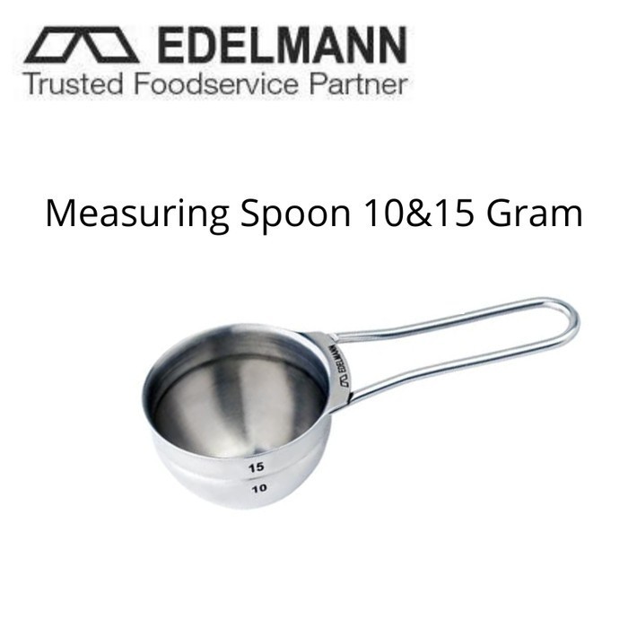 

TP Edelmann Coffee Measuring Spoon 10gr 15gr Sendok Takar Biji Bubuk Kopi