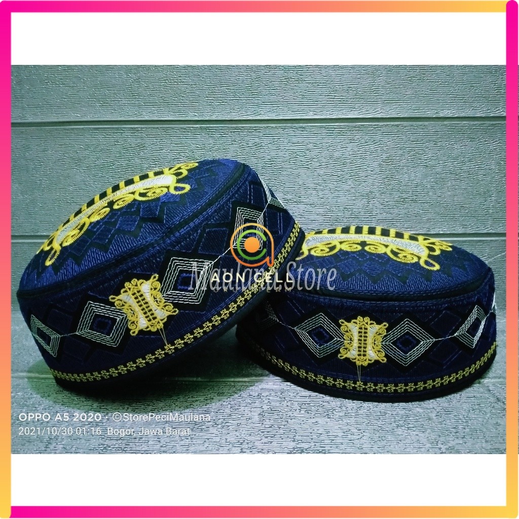 Peci Kopiah Malaysia Terompah Motif Pintu Aceh