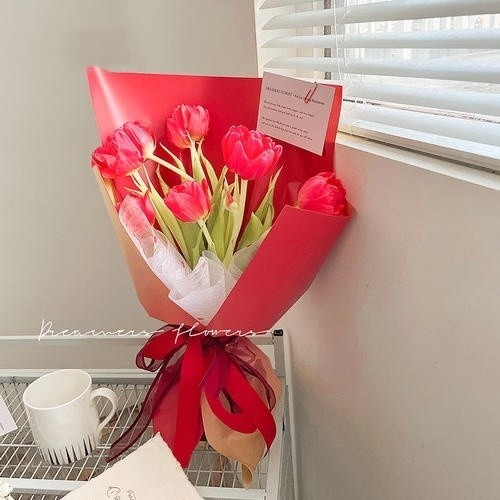 

20 LEMBAR KERTAS BUKET BUNGA/ FLOWERS WRAPPING RAINBOW WATERPROOF GRADIENT CELLOPHANE FLORIST KB034