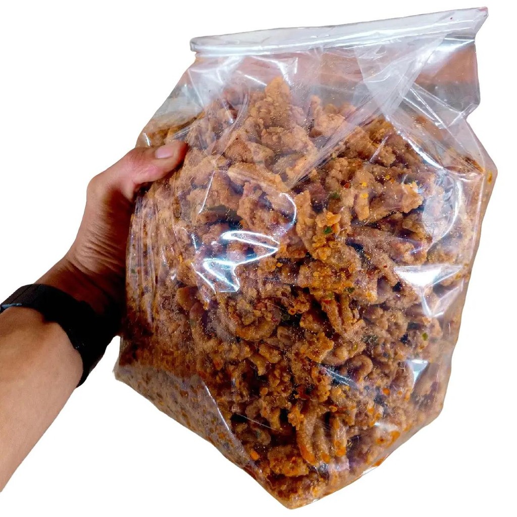

Makanan Ringan Usus Ayam Crispy Original Gurih dan Pedas Daun Jeruk 1 kg - Food, Snacks