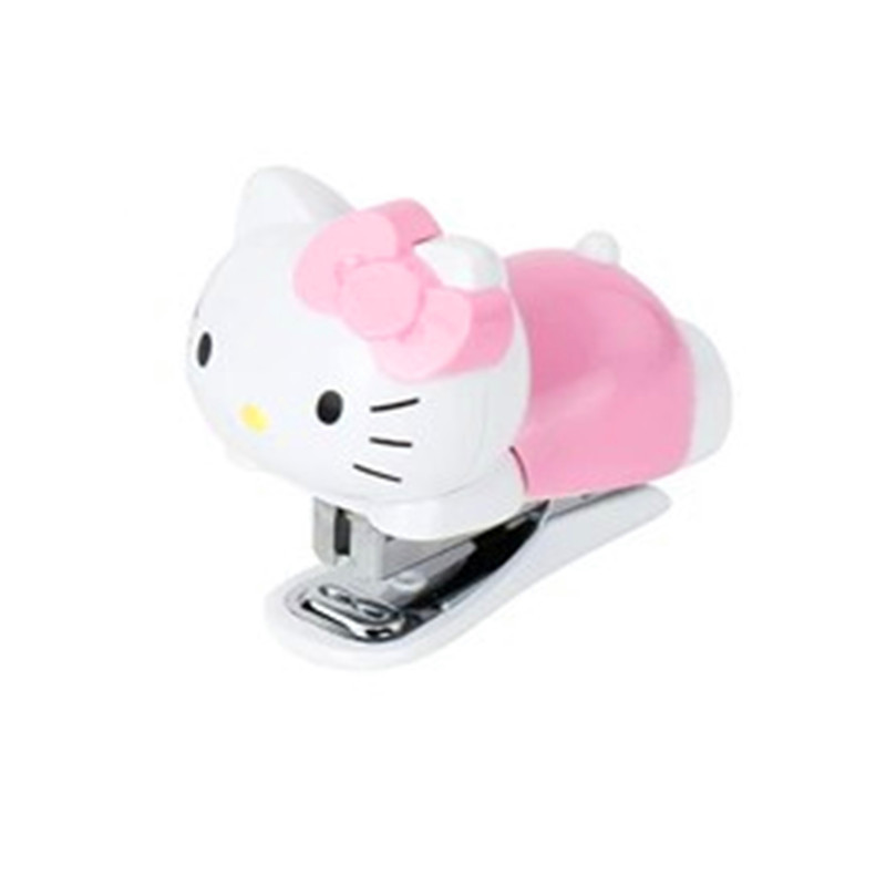 

MIRUI Creative Cute Lovely Cat Mini Stapler Binding Book Paper Portable Staples Set Student Stationery School Office Supplies