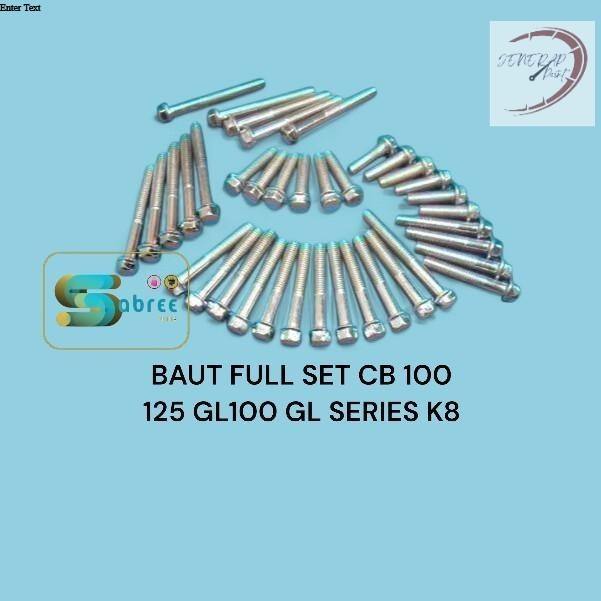 BAUT MESIN GL100 | CB100 125 | GL SERIES FULL SET