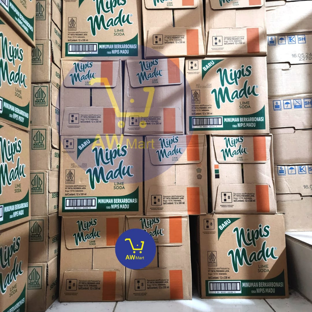 [GOJEK/GRAB] NIPIS MADU 12 pcs ‐ NIPIS MADU 1 PAX 1 DUS 1 KARTON - RASA ENAK ADA SODANYA