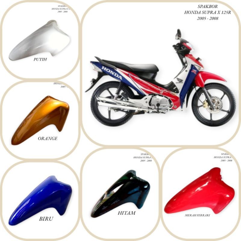 SPAKBOR DEPAN SUPRA X 125 LAMA 2006 - 2008