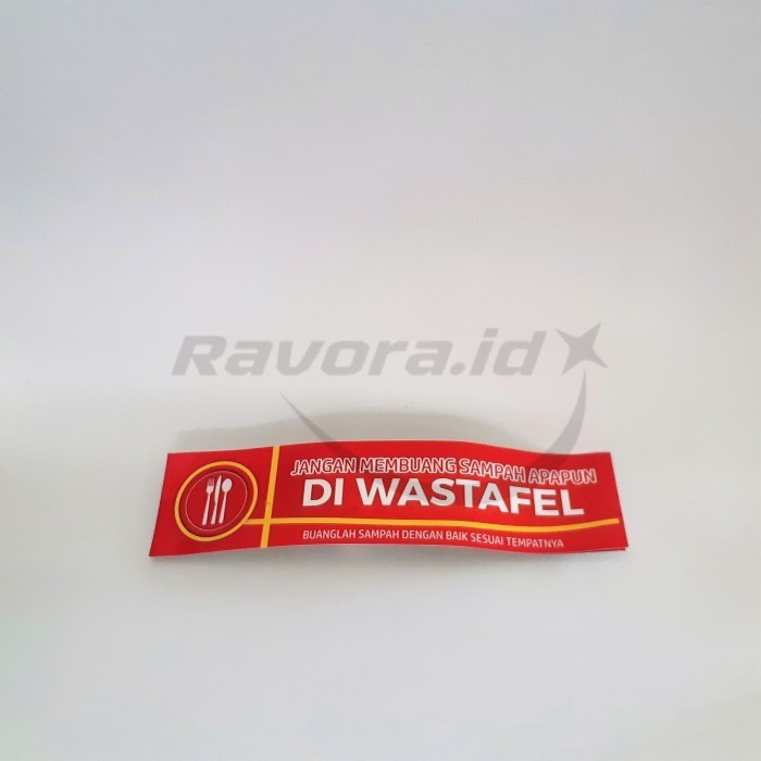 

Stiker Mini Jangan Buang Sampah di Wastafel