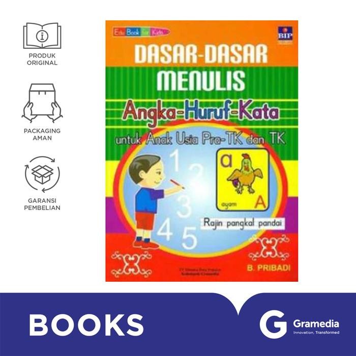 

SGAbook Dasar-Dasar Menulis : Angka-huruf-kata