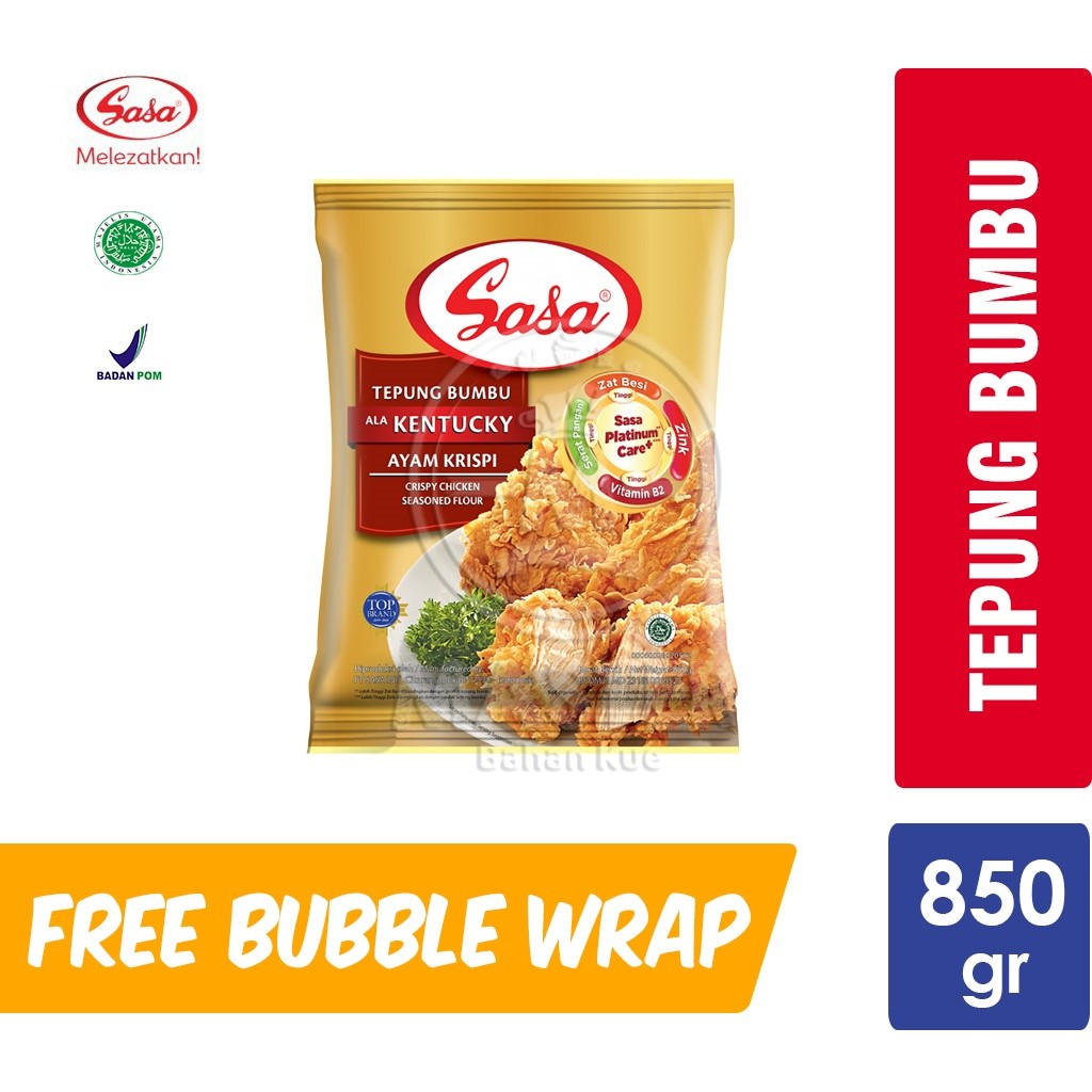 

[oddsolshop] pekanbaru/Sasa Tepung Bumbu Kentucky Ayam Krispi 850GR