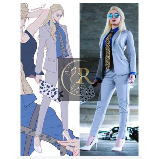 Butik Rindu Fashion (Dasi Nanami Kento) Dasi Jujutsu Kaisen Dasi Kantor Dasi Cosplay Dasi Cosplayer