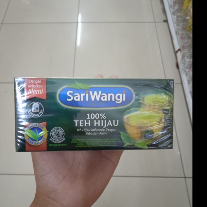 

SARIWANGI TB GREEN TEA 25S