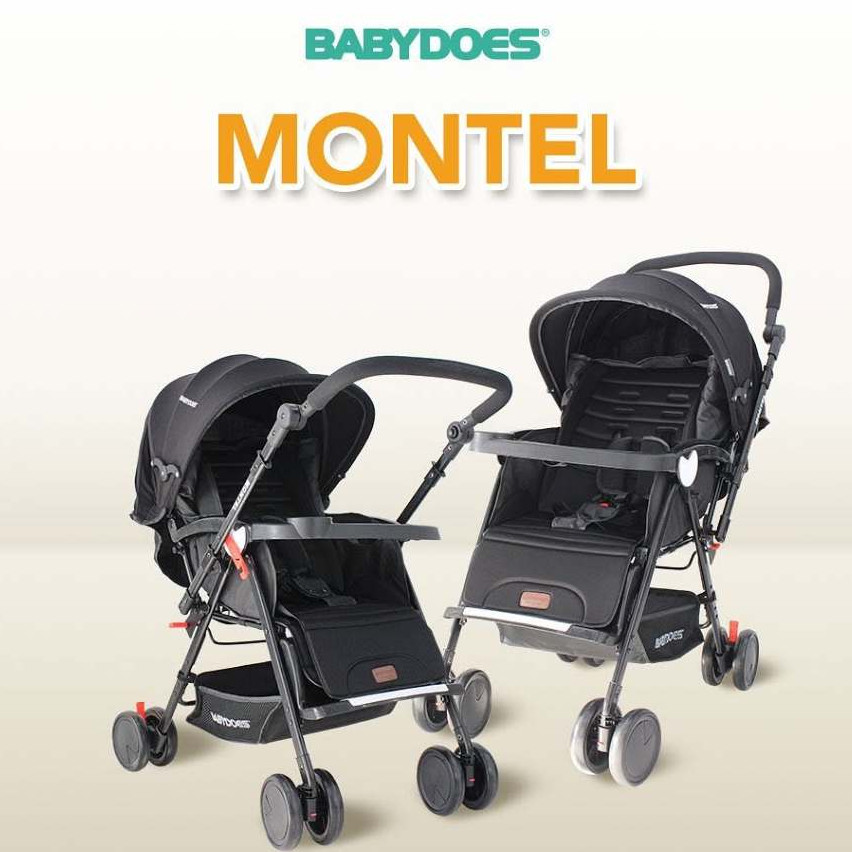 Babydoes Montel Reversible Stroller Baby Bayi