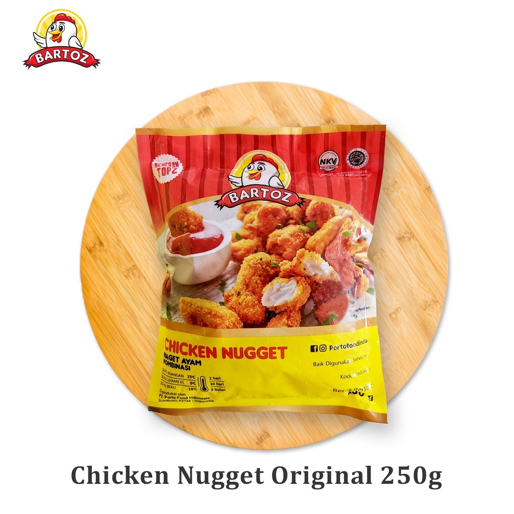 

(DERIFROZEN) Bartoz Chicken Nugget 250 g