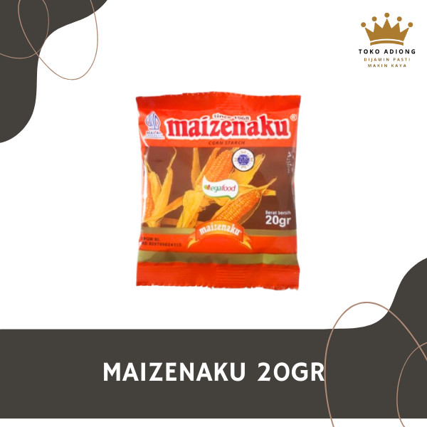 

Maizenaku Tepung Pati Jagung 20gr (isi 5 pcs)
