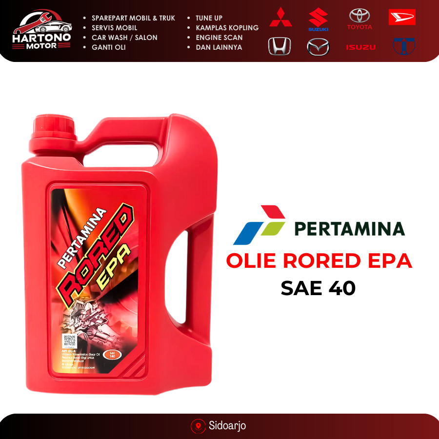 OLI PERTAMINA RORED EPA SAE 140 4 Liter