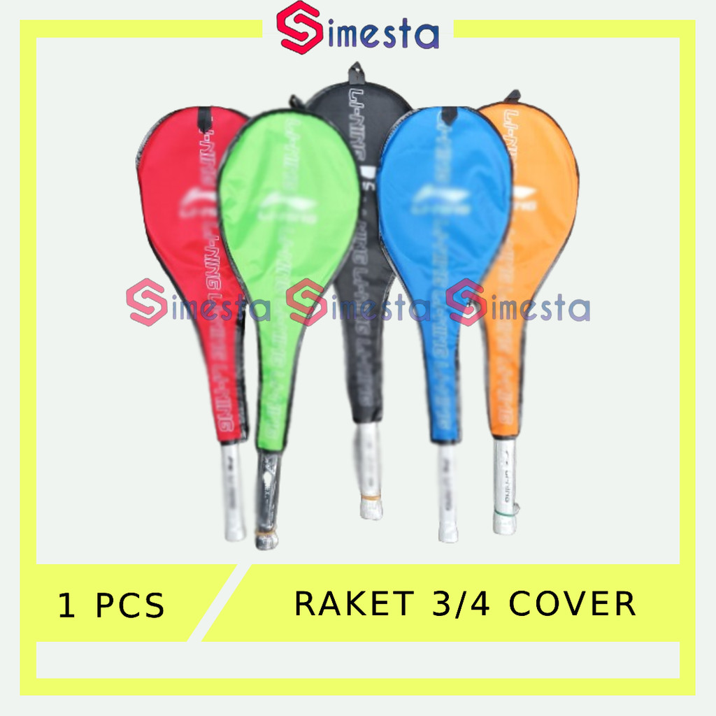 Raket Badminton Raket Bulutangkis Raket anak Raket dewasa + tas 3/4