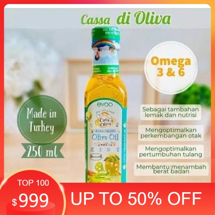 

Evoo Casa Di Oliva Olive Oil - Evoo Baby Minyak Zaitun Best Seller