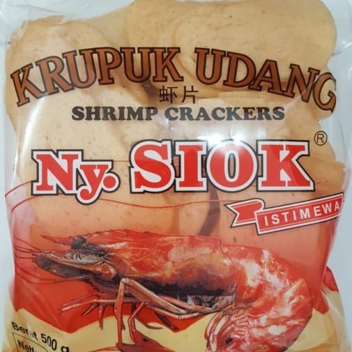 

kerupuk udang ny siok oval 500 gr