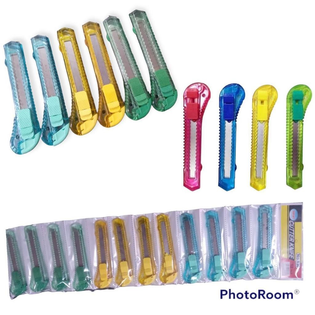 

(GS) CUTTER WARNA KATER RENTENG BESAR SATU RENTENG ISI 12PCS