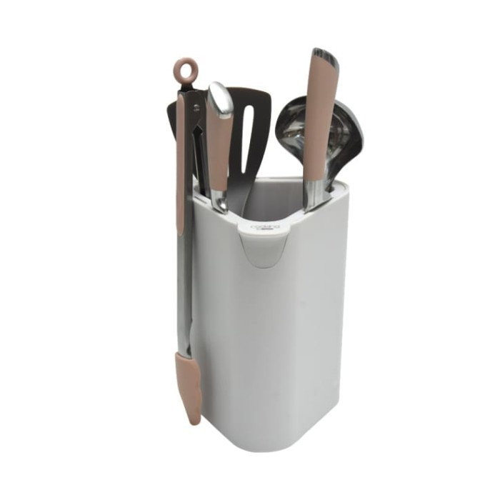 Set Pisau Dapur Dan peralatan Masak Utensil COOKING COLOR Prun Utensil